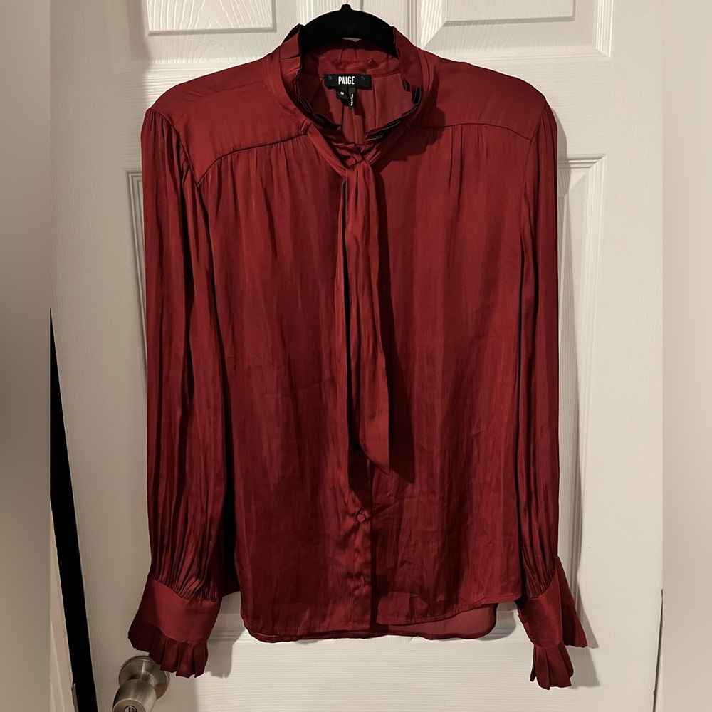 PAIGE Bow Detail Top